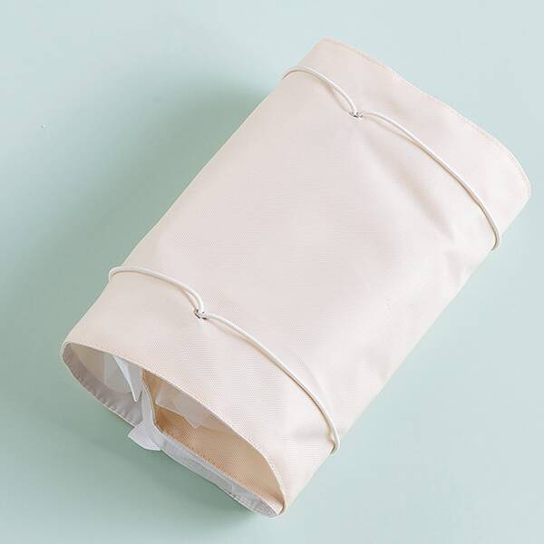 

Plain Cosmetic Storage Bag, Beige