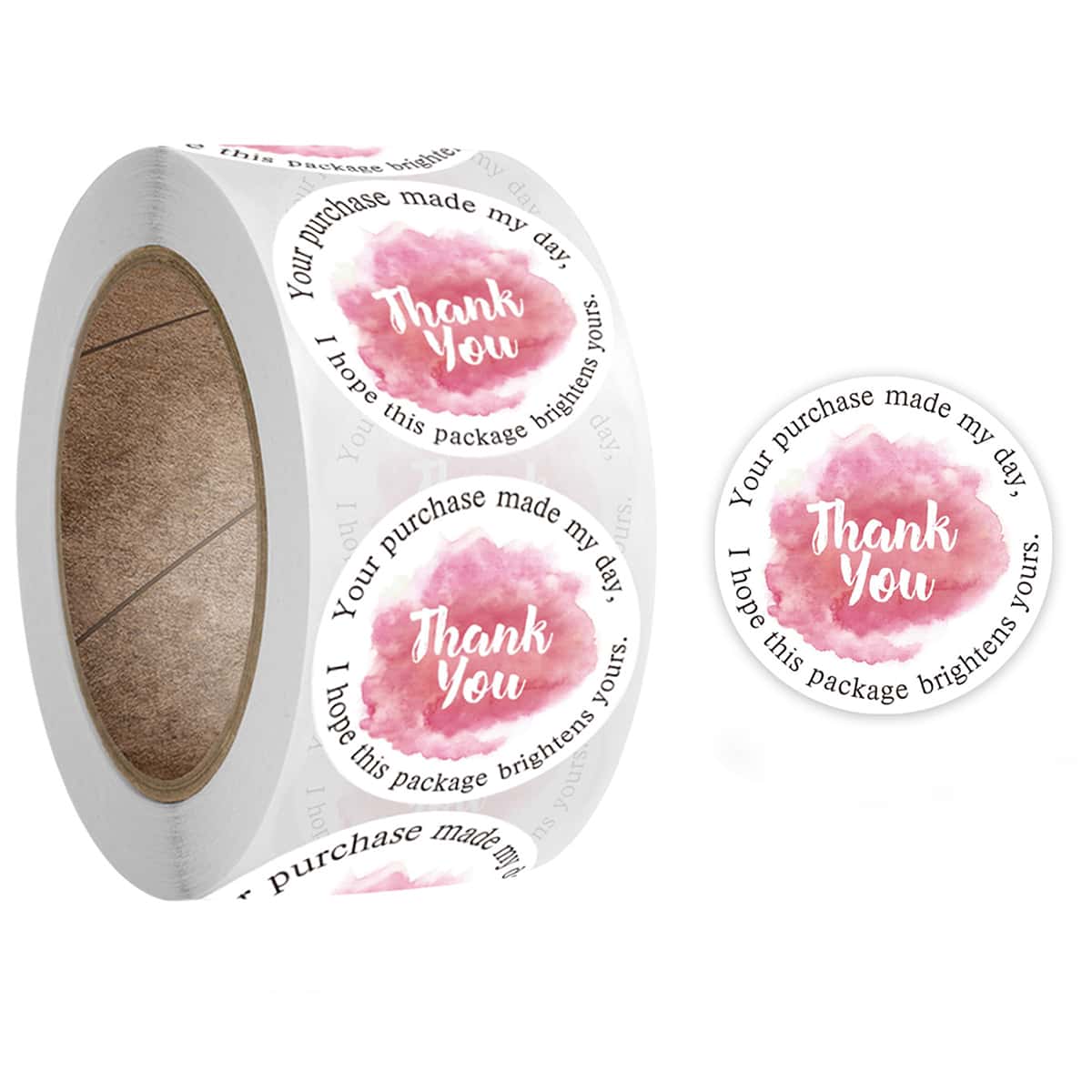 

1roll Slogan Graphic Sticker, Multicolor