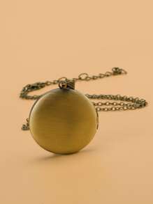 Mở vòng cổ mặt dây chuyền mề đay - Đồng - Xem 2