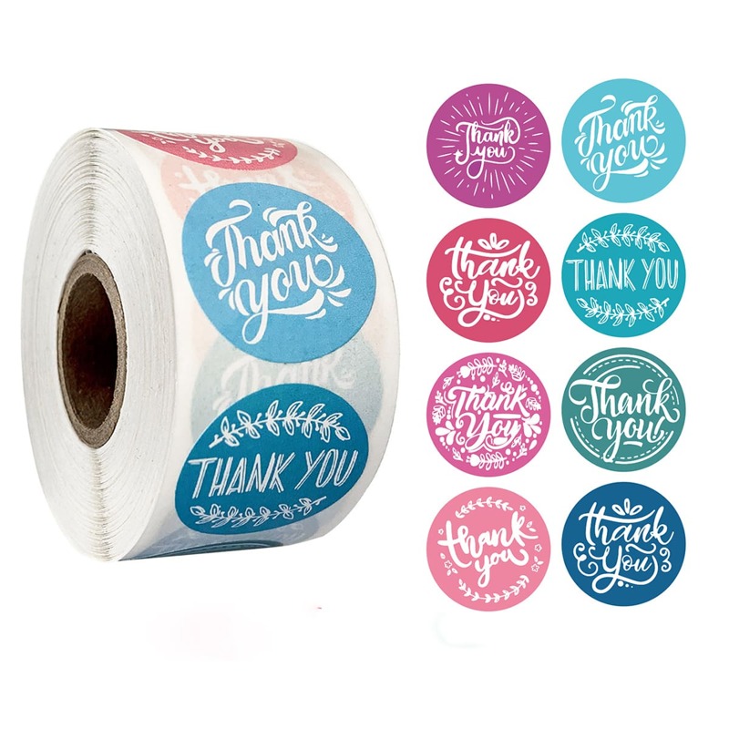 

1roll Slogan Graphic Sticker, Multicolor