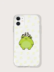 Hộp đựng điện thoại di động in hình con ếch hoạt hình - Trong sáng - Xem 1