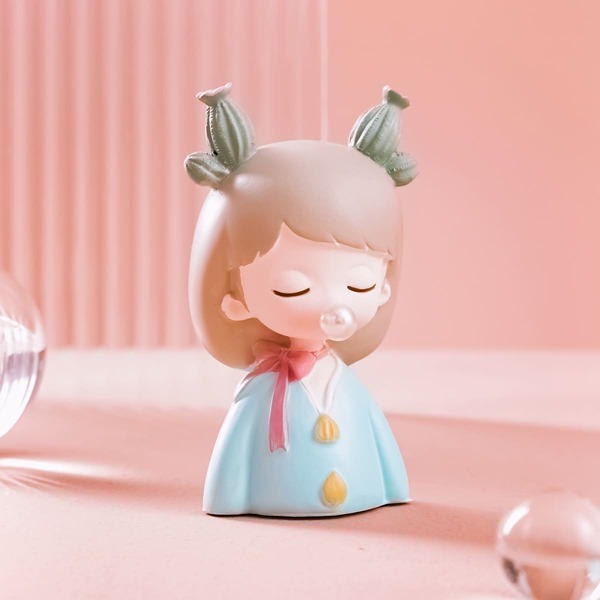 

Cartoon Girl Art Decoration, Multicolor