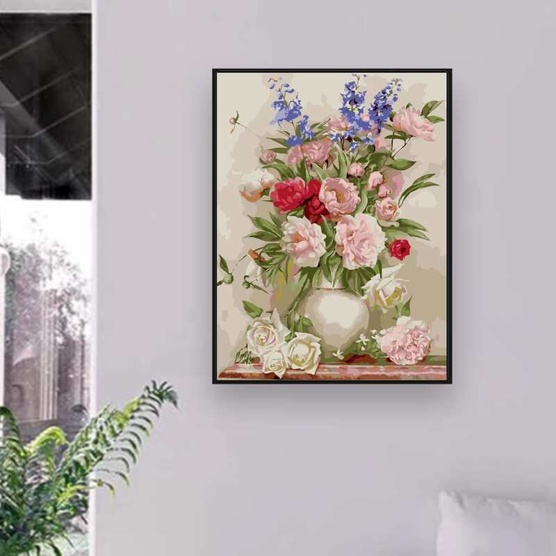 

Floral Pattern DIY Diamond Painting, Multicolor