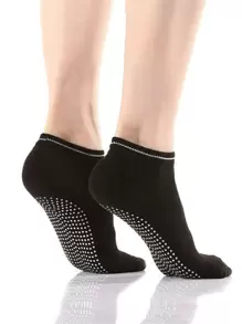 Vớ Yoga chống trượt - màu đen - Xem 2