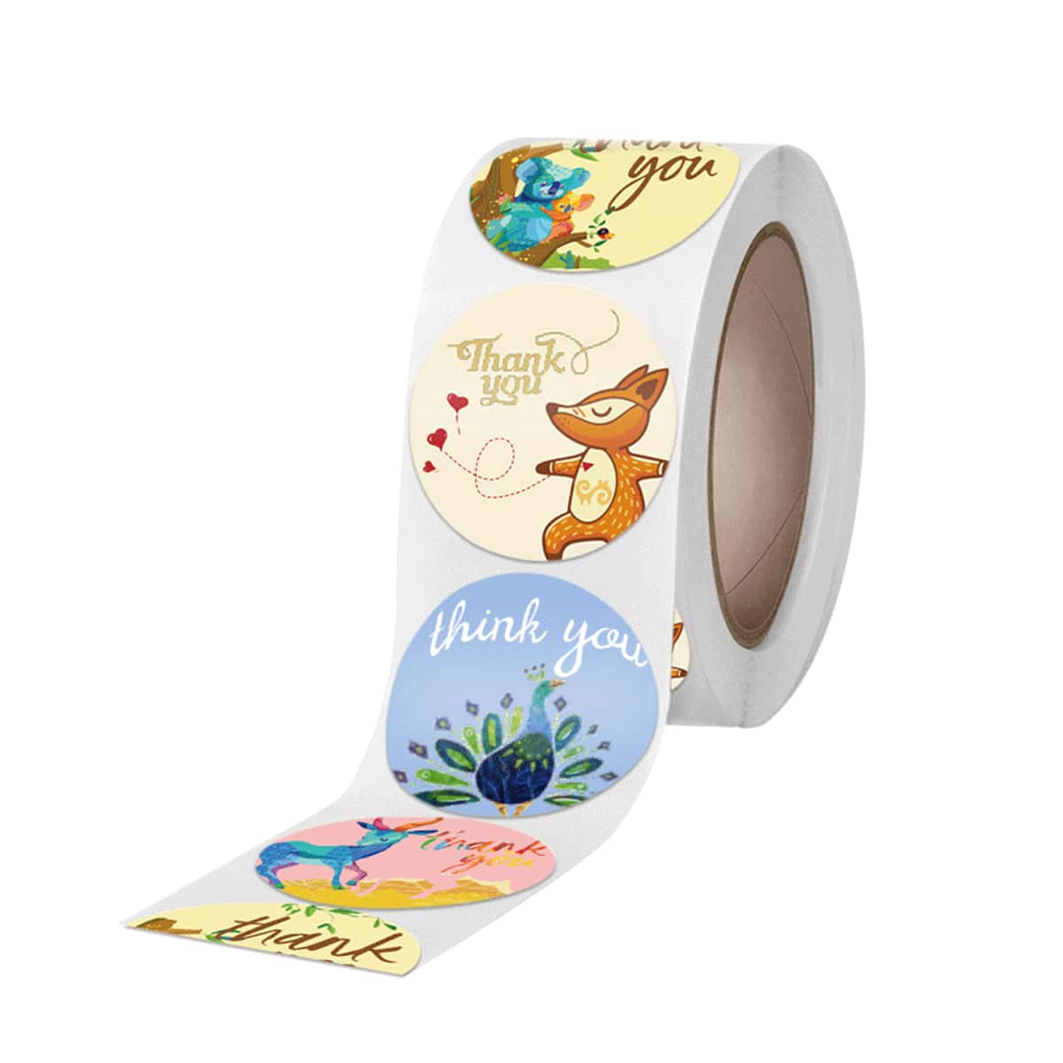 

1roll Cartoon Graphic Gift Sticker, Multicolor