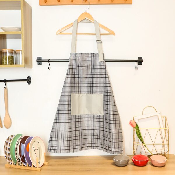 

Plaid Water Proof Apron, Multicolor