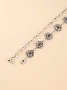 鏤空鏈帶 - 銀色 - 查看 4