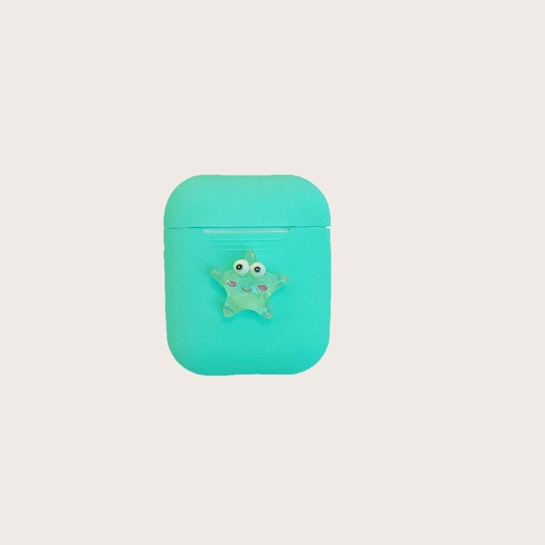 

Чехол для Airpods с морской звездой, Мятно-зеленый