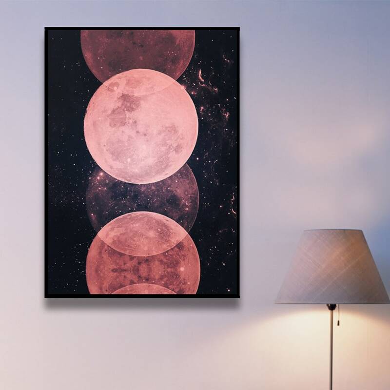 

Moon DIY Diamond Painting, Multicolor