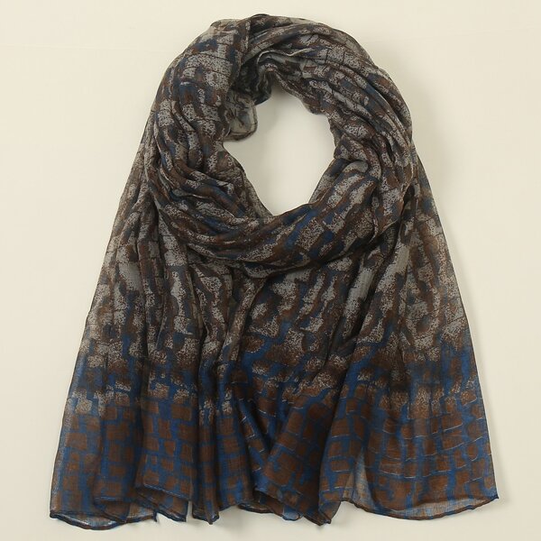 

Geometric Pattern Scarf, Multicolor