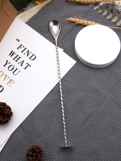 1pc Stainless Steel Stirring Spoon