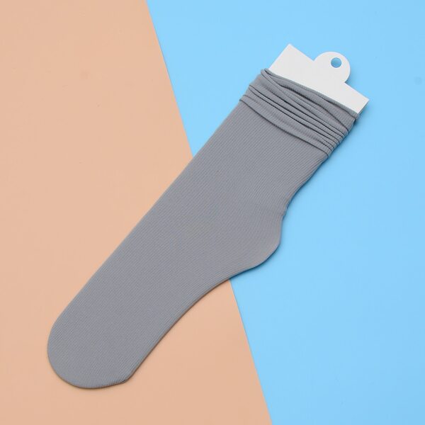 

Solid Crew Socks, Grey