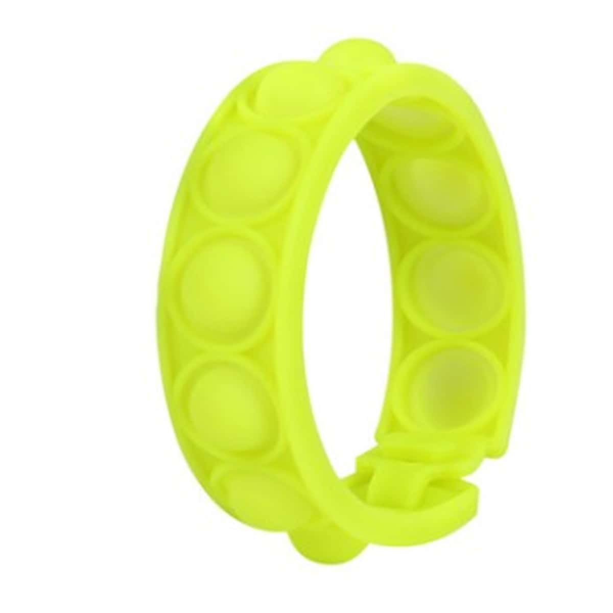 

1pc Random Color Push Bubble Ring, Multicolor