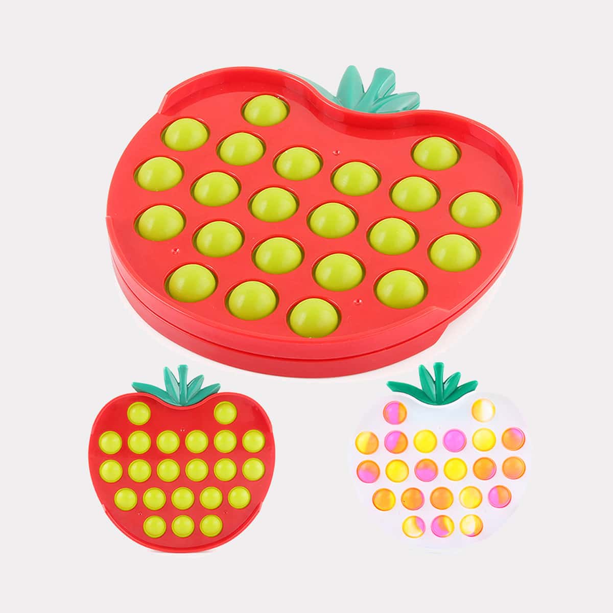

1pc Random Cartoon Push Bubble Toy, Multicolor