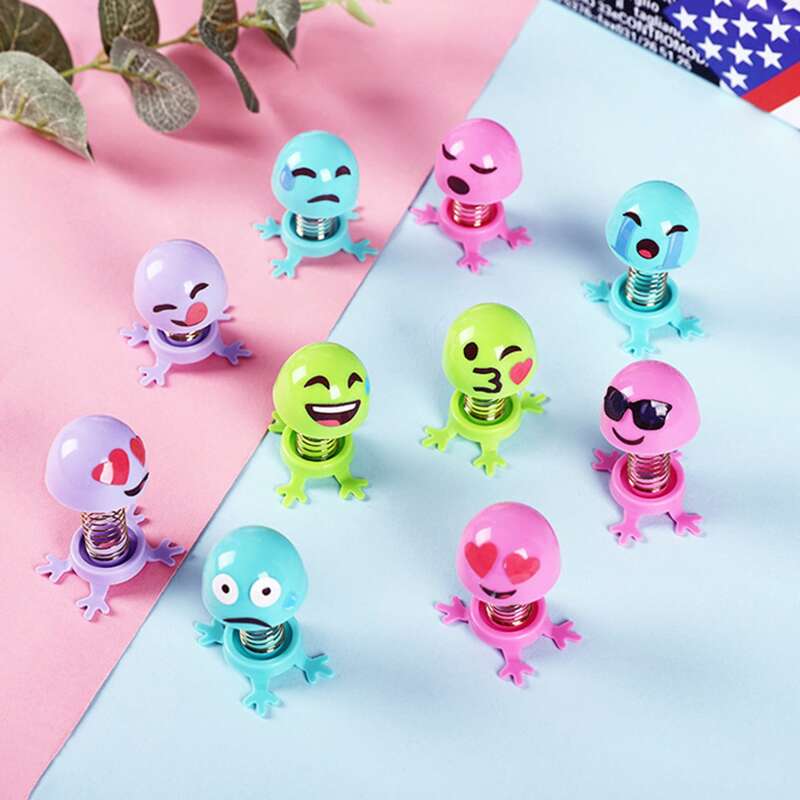 

1pc Random Cartoon Spring Toy, Multicolor