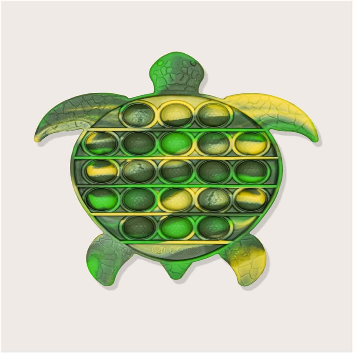 

1pc Turtle Push Bubble Toy, Multicolor