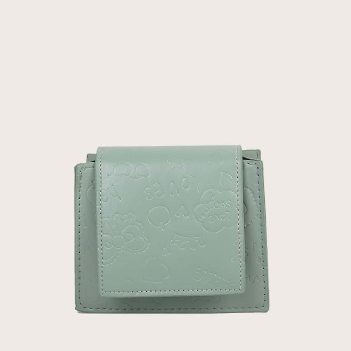 

Mini Chain Crossbody Bag, Green