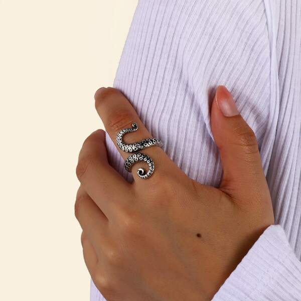 

Creative Alloy Ring, Silver