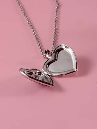 Color Changing Heart Charm Necklace
