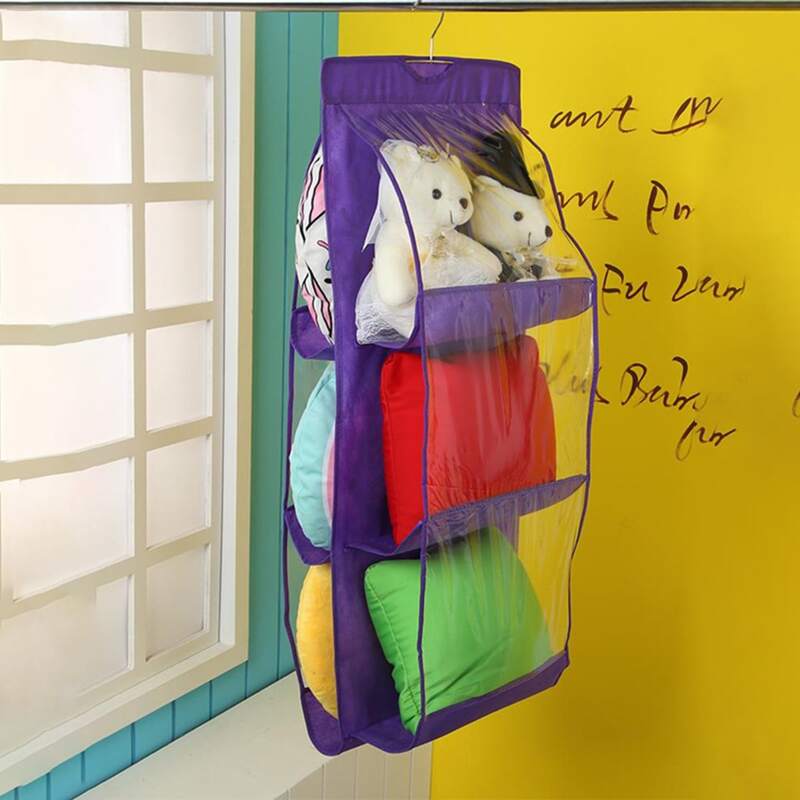 

1pc Random Color Hanging Bag Storage Bag, Multicolor