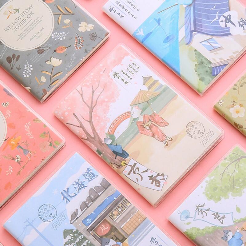 

1pc Cartoon Graphic Random Notebook, Multicolor