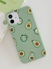 卡通鱷梨手機殼 - 綠色 - 查看 2