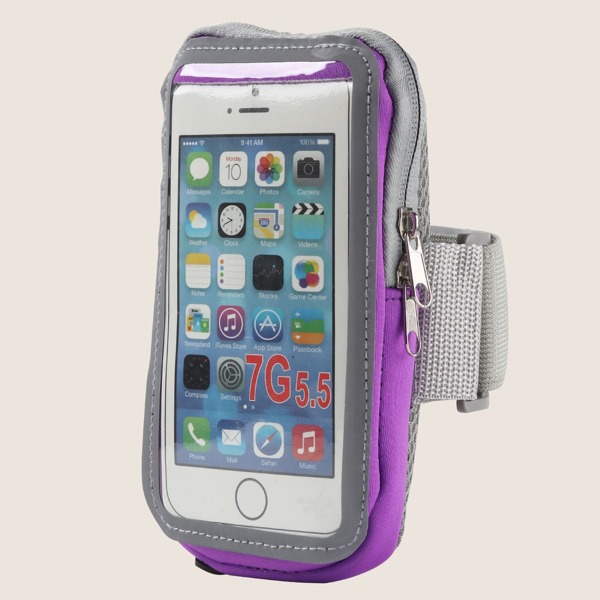 

Sport Phone Arm Bag, Purple