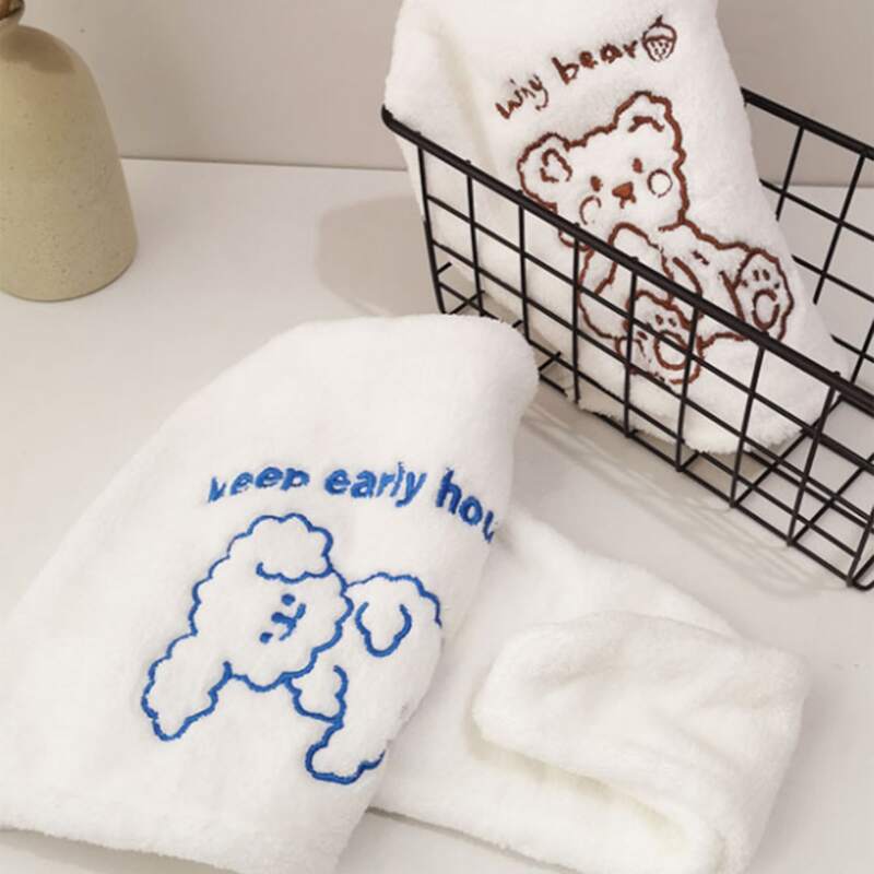 

1pc Random Cartoon Hair Drying Cap, Multicolor