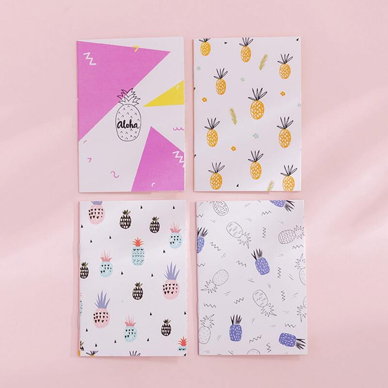 

1pc Random Cartoon Cover Notebook, Multicolor