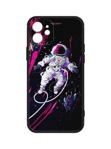 Astronaut Print Phone Case - Multicolor - View 2