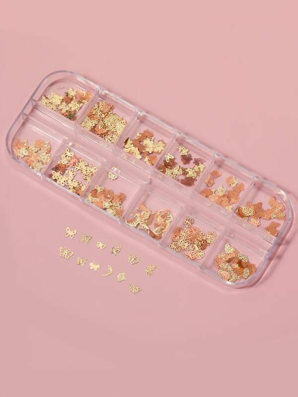 1box Butterfly Nail Art Sticker SHEIN USA