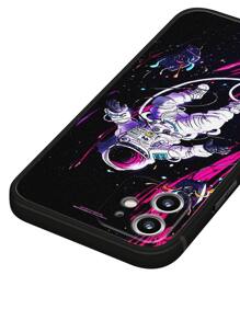 Astronaut Print Phone Case - Multicolor - View 4