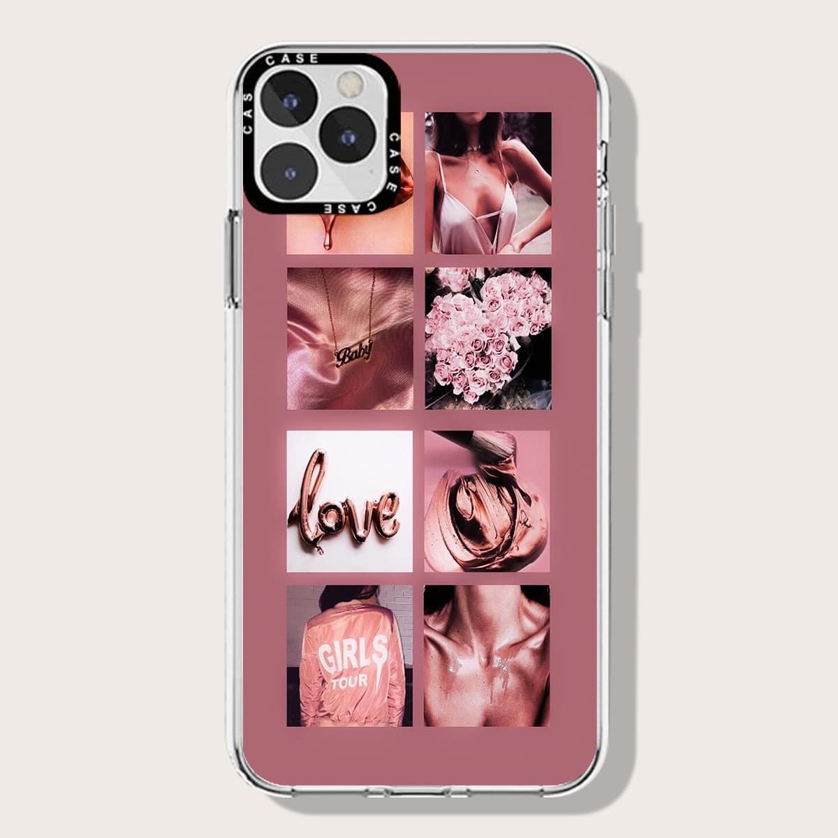 

Figure Pattern Phone Case, Multicolor