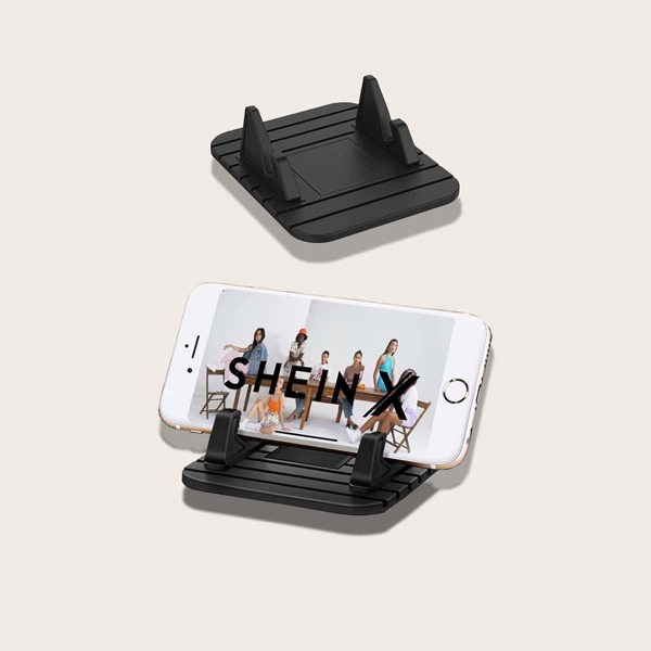 

Silicone Desktop Phone Holder, Black