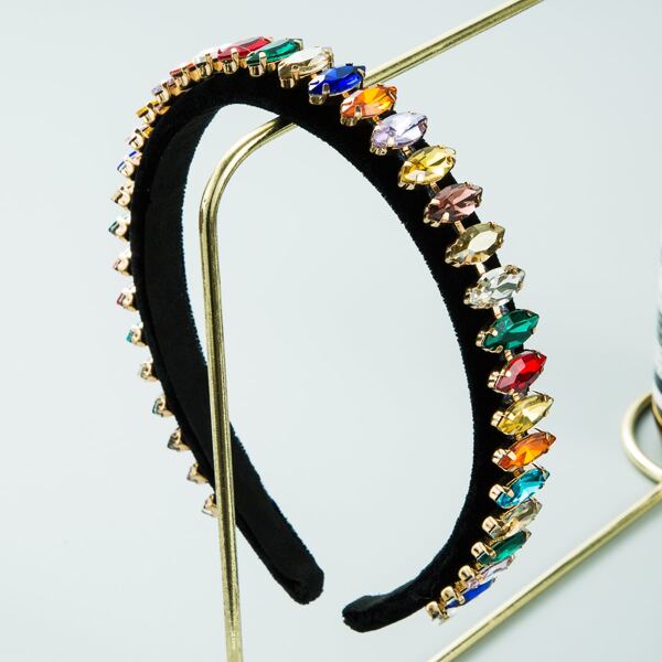 

Gemstone Decor Hair Hoop, Multicolor