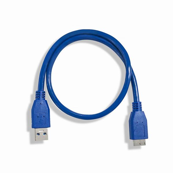 

30cm USB 3.0 Male To Micro-B Male Cable, Blue