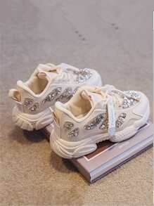 Giày thể thao cho bé - Màu be - Xem 2