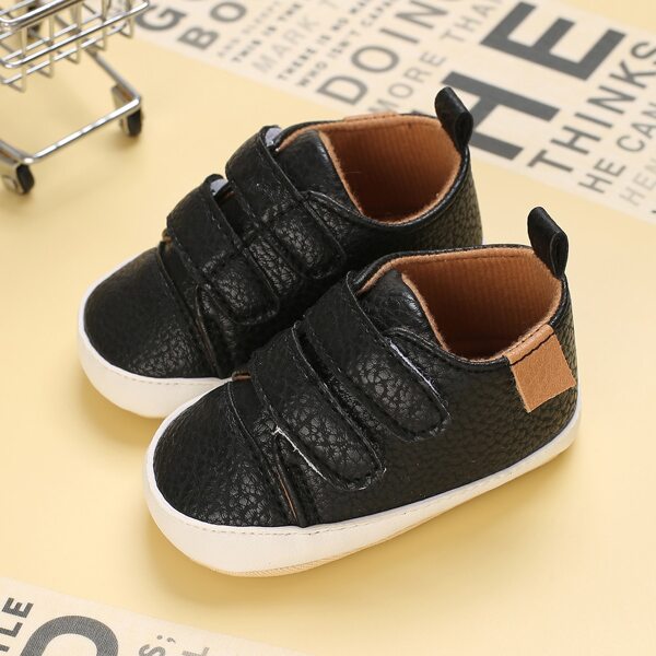 

Baby Boys Velcro Strap Sneakers, Black