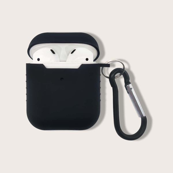

Solid Case For Airpods, Black