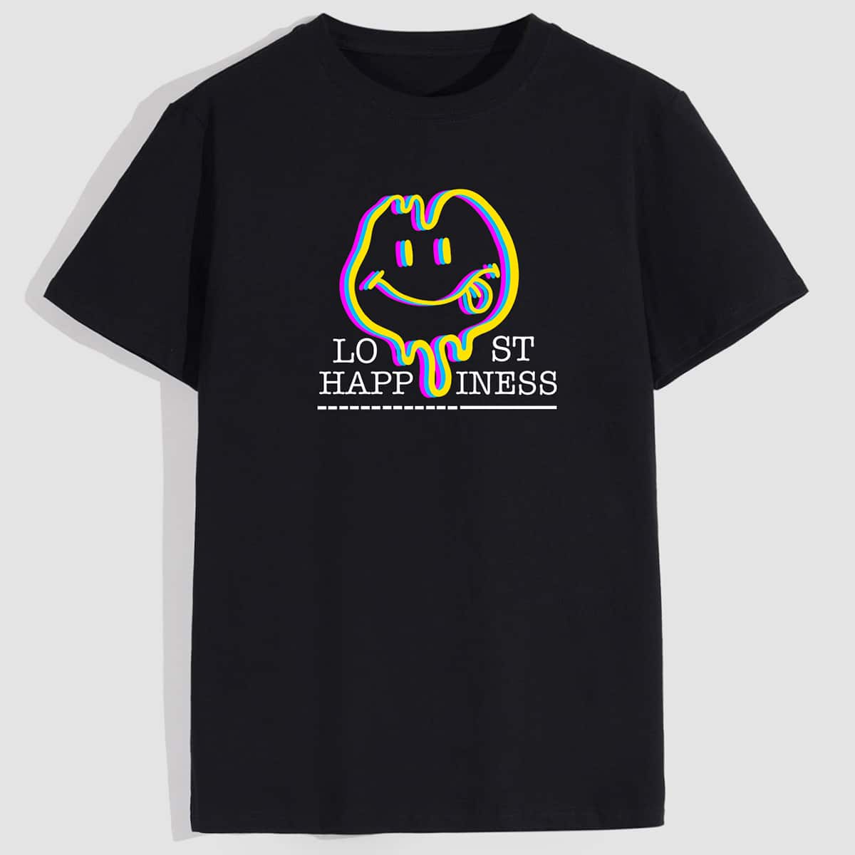 

Guys Letter Graphic Tee, Black