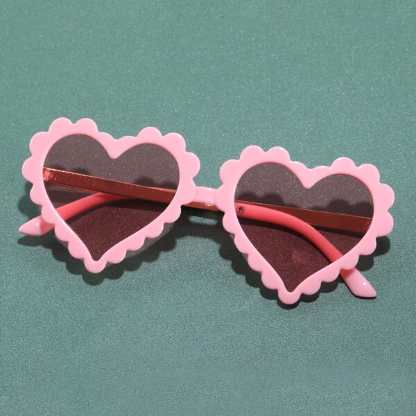

Toddler Girls Heart Frame Sunglasses, Pink