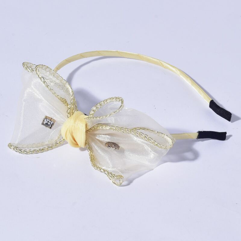 

Bow Decor Headband, Yellow