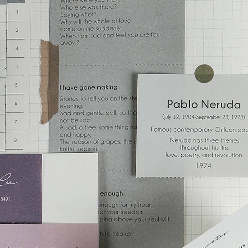 

5pcs Letter Graphic Memo Pad, Multicolor