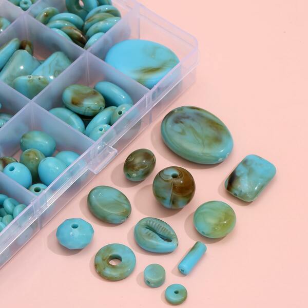 

1box DIY Jewelry Accessory, Blue