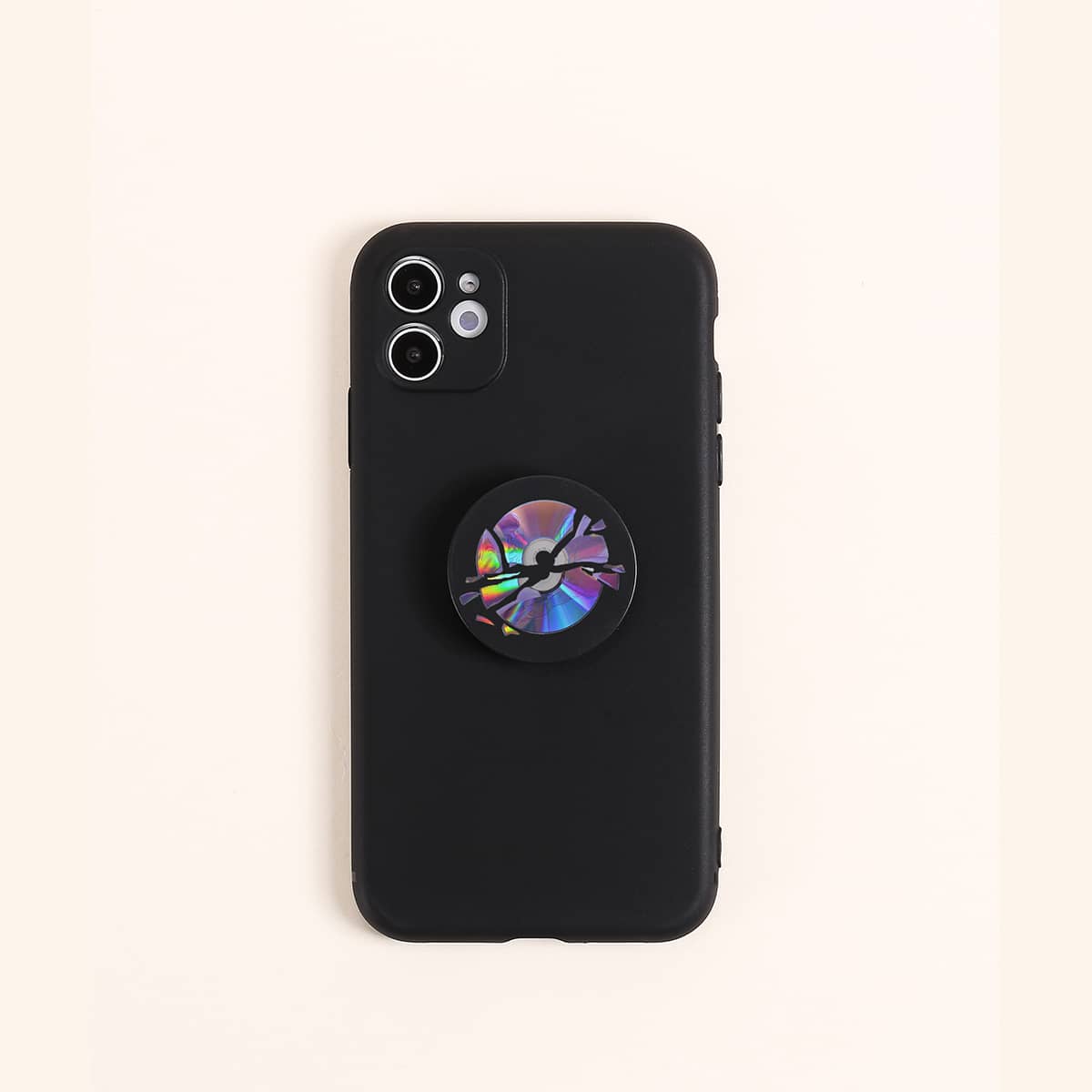 

Solid Phone Case With Graphic Holder, Multicolor