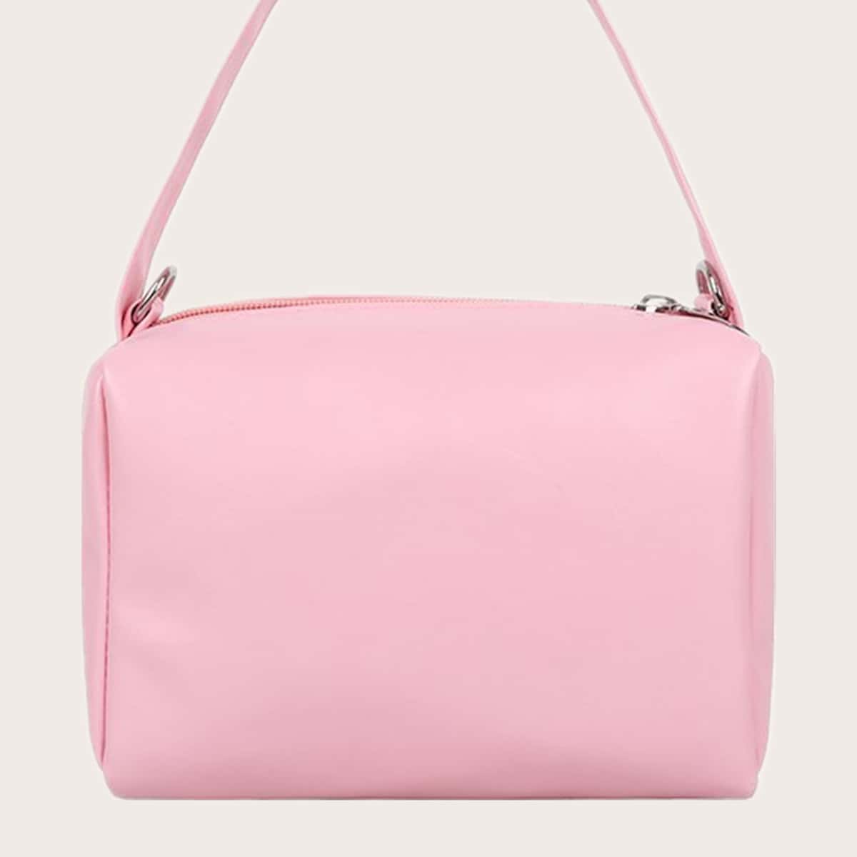 

Minimalist Satchel Bag, Pink