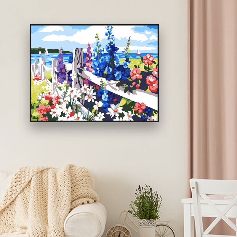 

Floral Pattern DIY Diamond Painting, Multicolor