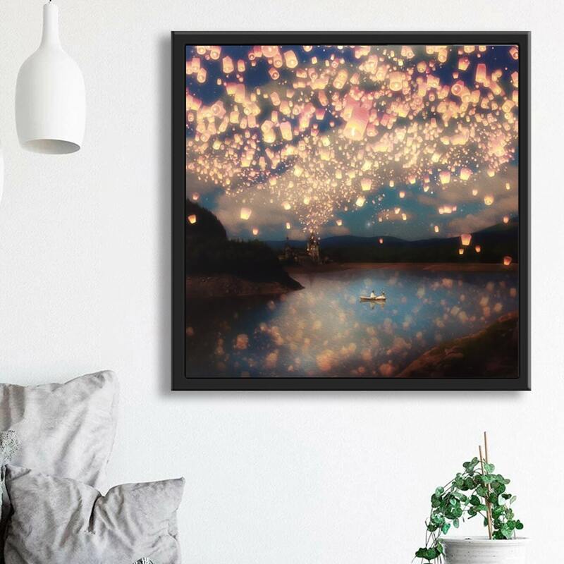 

Graphic DIY Diamond Painting, Multicolor