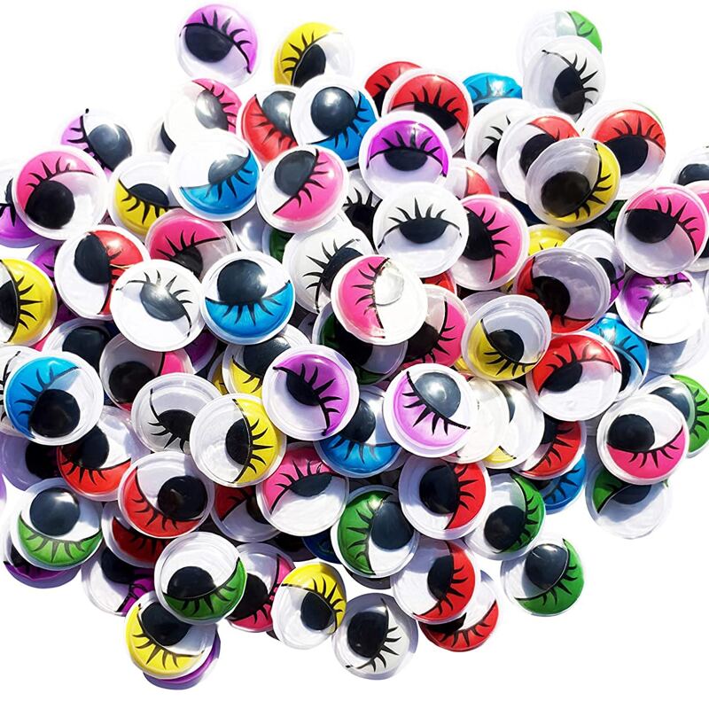 

50pcs Cartoon Eye DIY Accessory, Multicolor