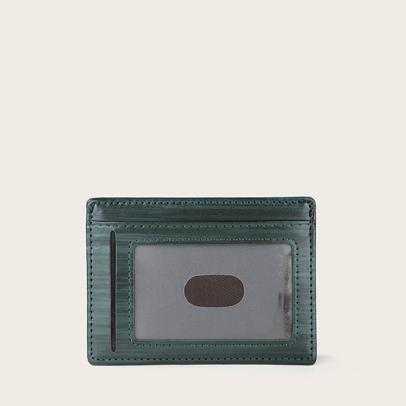 

Minimalist Card Holder, Green